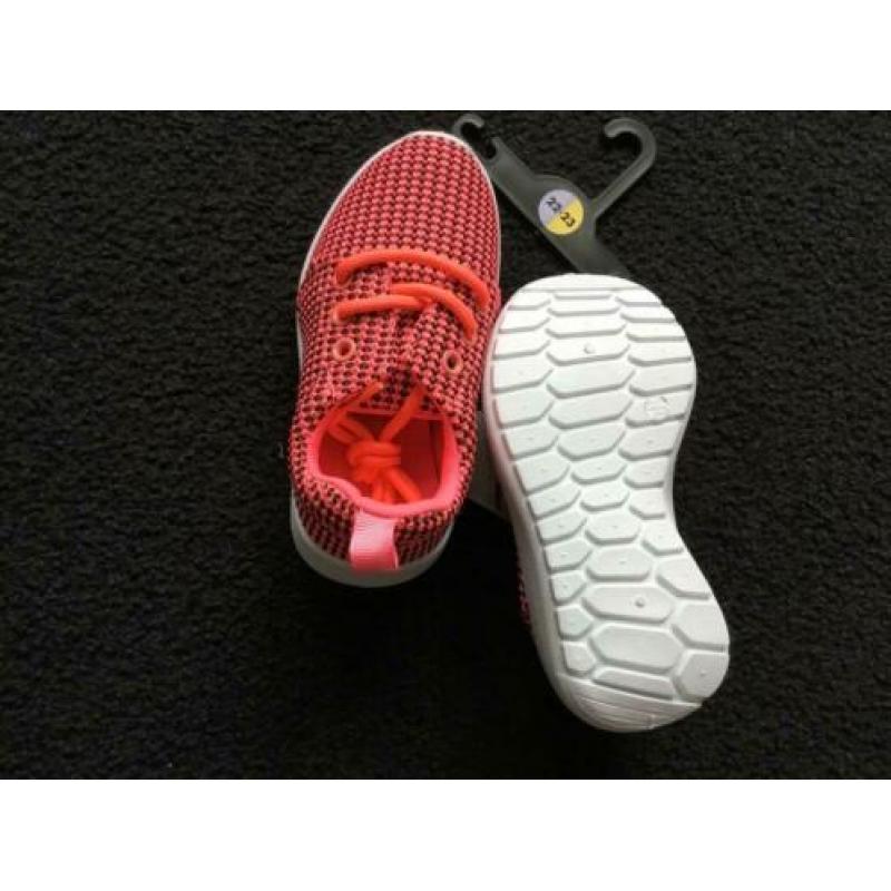 Sneakers maat 22/23 roze nieuw meisje sneaker schoenen mt22