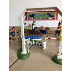 Playmobil paarden race, bak, raceauto etc