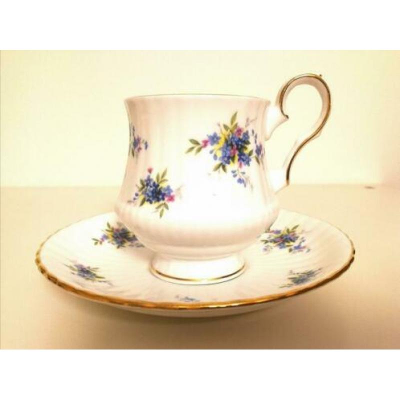 Mix&Match set Engelse kopjes, Royal Albert, Royal Kent ea