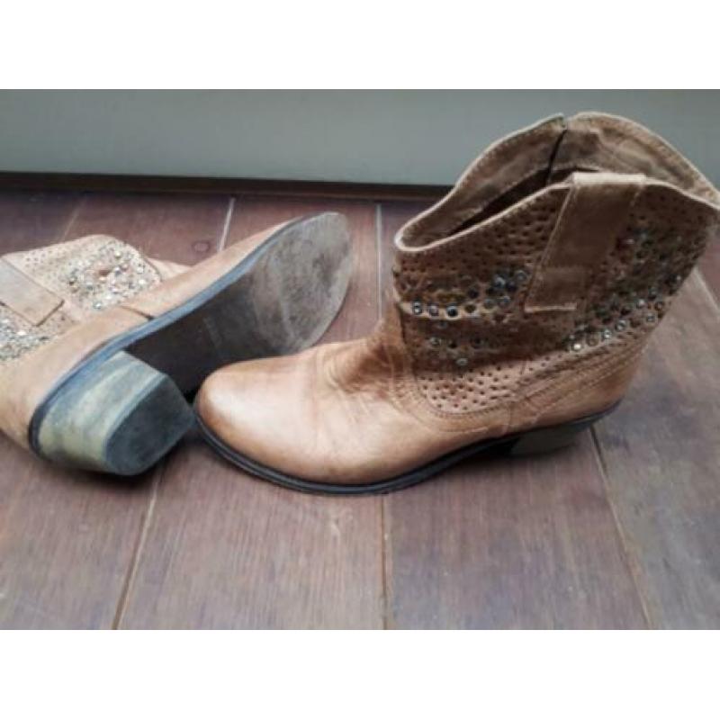 Halfhoge cowboy laarsjes Lazamani