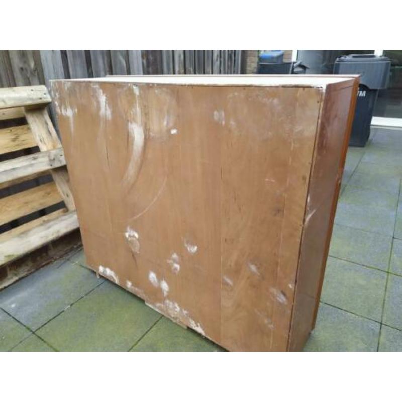 Houten wijnrek 110 breed 95 hoog