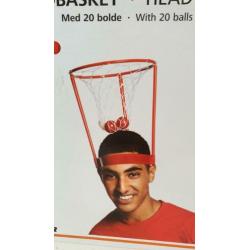 Tiger Head Basket, Hoofdbasket spel, nieuw in doos. 4C6