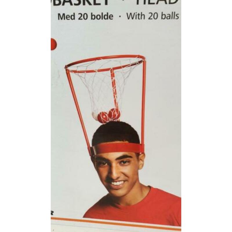 Tiger Head Basket, Hoofdbasket spel, nieuw in doos. 4C6