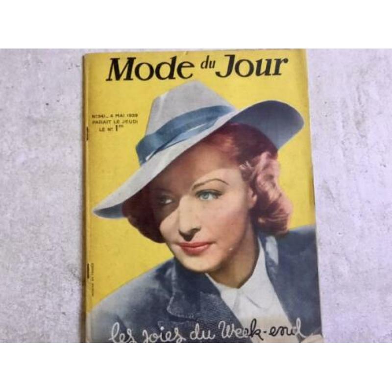 Retro Modeblad jaren 30 vintage modebladen vintage patronen