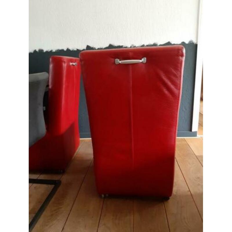rode eetkamer stoelen