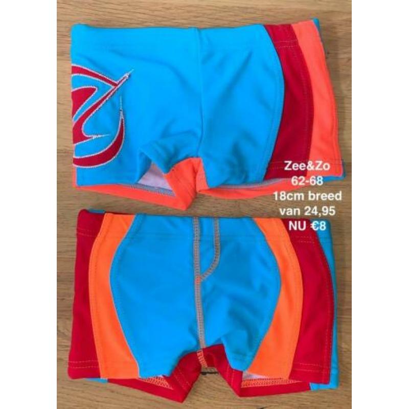 Zwembroek, UV-werend shirt 68-74 Zee&Zo NIEUW