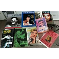Diverse Elvis Presley boeken, zie omschrijving....