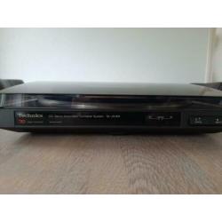 Technics platenspeler en cassetten speler
