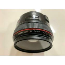 Canon EF 50mm f/1.2 L AF Lens - Nieuwstaat