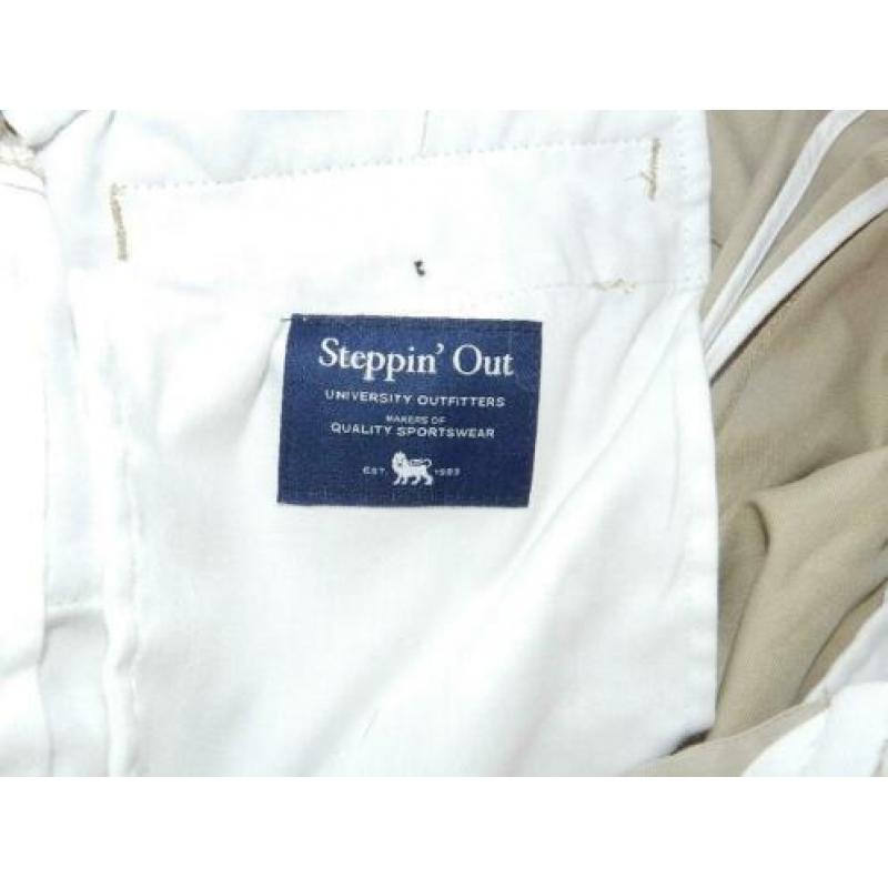 Nieuwe Steppin'Out Classic Chino flat front pantalon maat 58