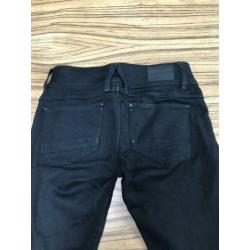 Gstar broek maat 26 lengte 32. Zwart