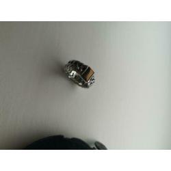 Nieuwe Buddha to Buddha Ring Chain Tiger Eye Stone 18 & 19