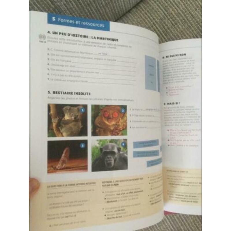 Frans lesboek met cd - B1 niveau. - nouveau rond-point