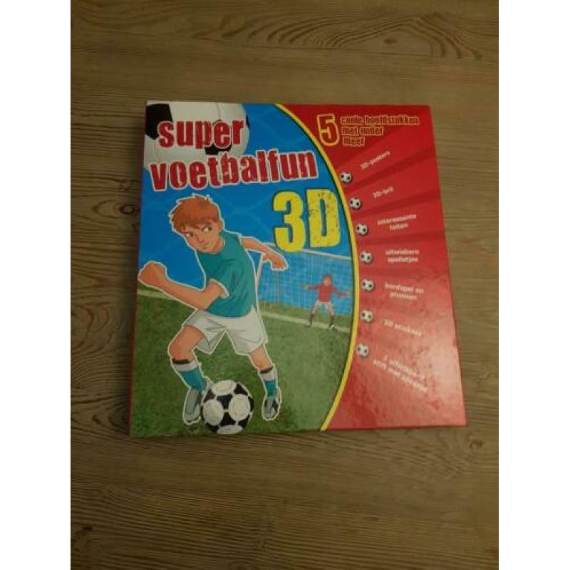 Super voetbalfun 3d, Onwijs leuk kinderspeelboek