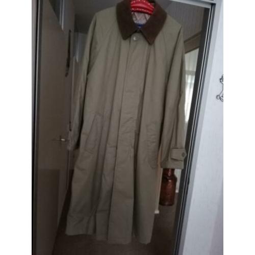 Lange heren jas /trenchcoat