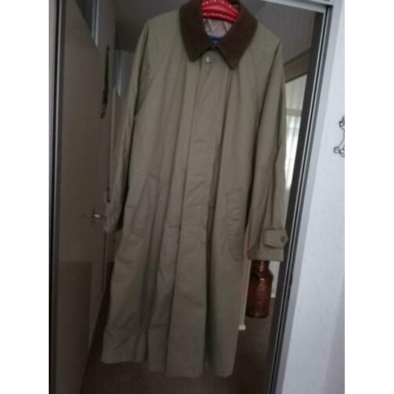 Lange heren jas /trenchcoat