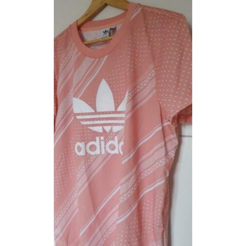 Adidas roze shirt maat 40