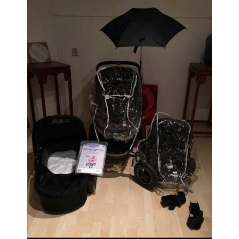 Maxi cosi mura 4 (auto stoel, reiswieg en kinderwagen!! )