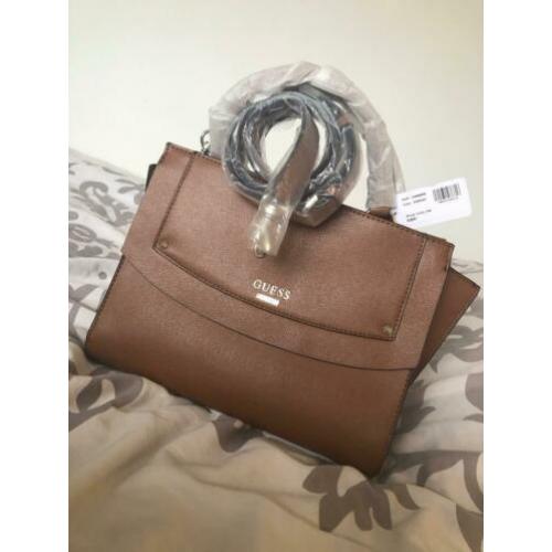 GUESS handtas cognac