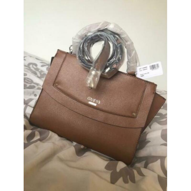 GUESS handtas cognac