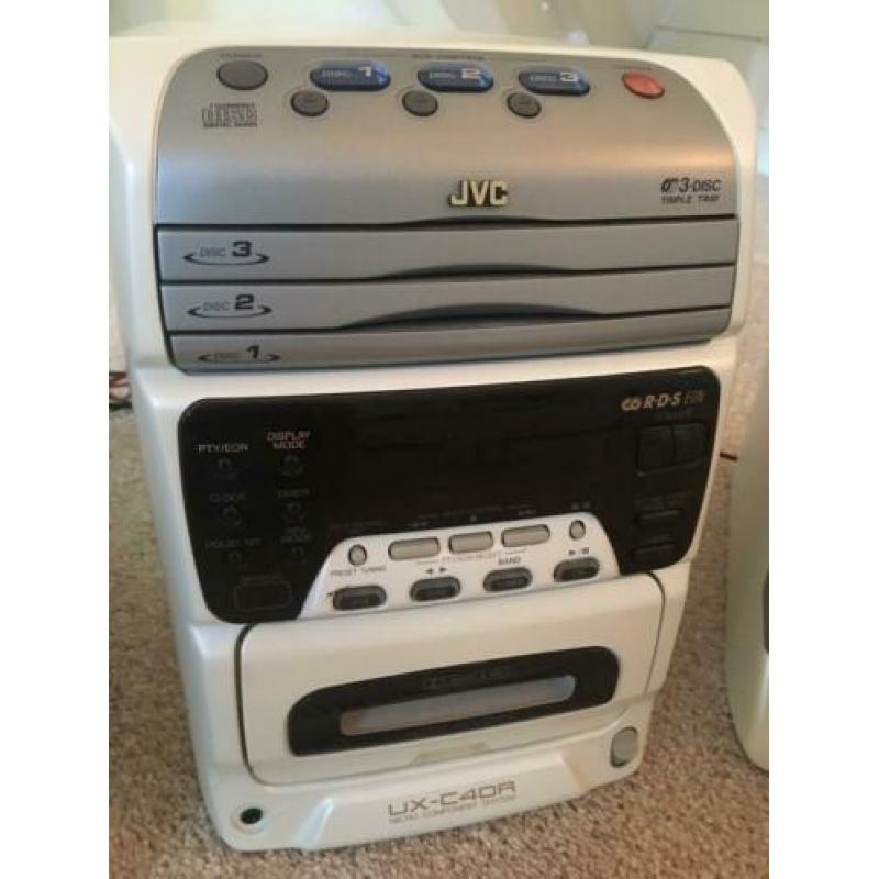 JVC mini radio:cd speler