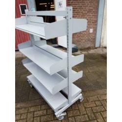 Magazijnwagen /winkeldisplay Magazijnstelling