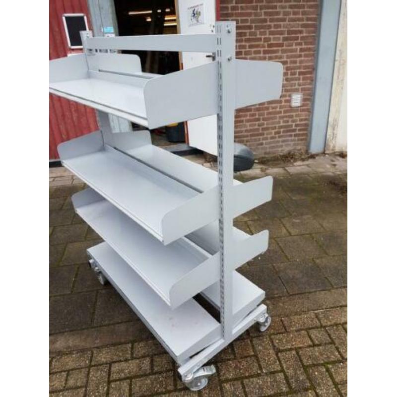 Magazijnwagen /winkeldisplay Magazijnstelling