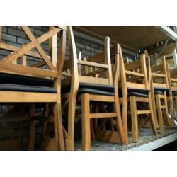 Crossfix eetkamer stoelen, meer dan 50 stuks, partij
