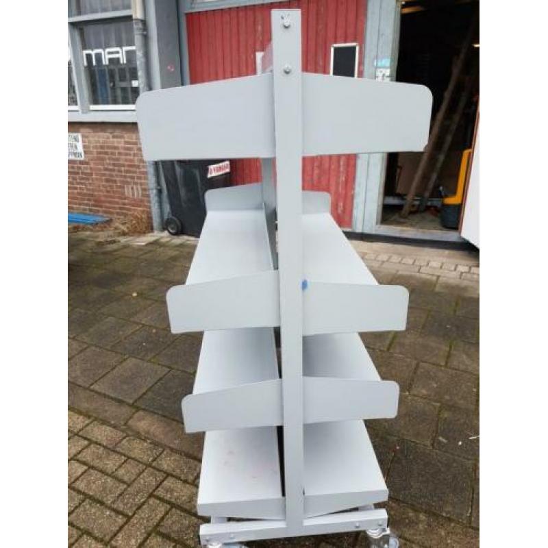 Magazijnwagen /winkeldisplay Magazijnstelling