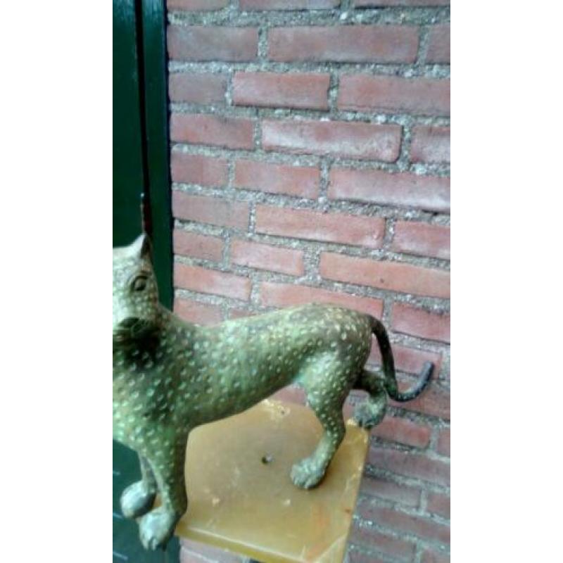 Antiek beeld poesje