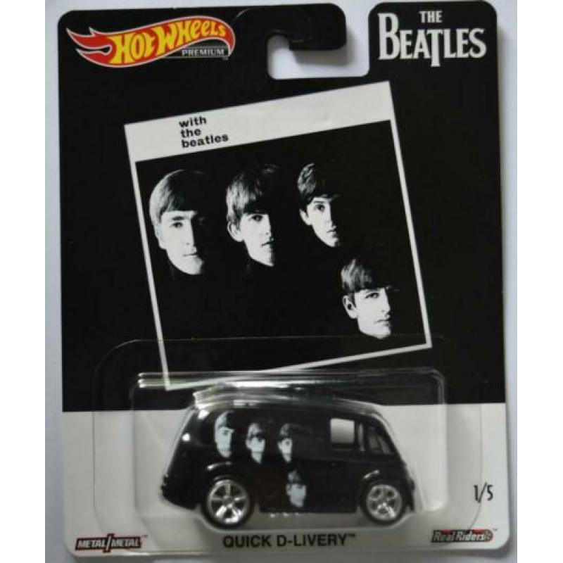 H707 Beatles Complete Set of 5 Album Models 2019 Hot Wheels