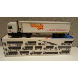 DAF 95 + koeltrailer van Echtelt / Carnaby Lion Car 1/50