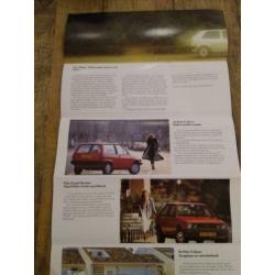Volkswagen folder ( o.a. golf GTI, scirocco)