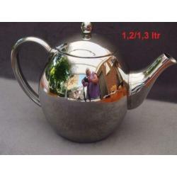 068 L. Dake dubbelwandige theepot, mooi