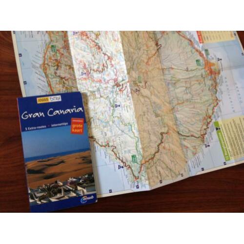 Gran Canaria Spanje ANWB reisgids + GROTE KAART Canarische