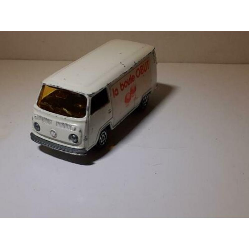Majorette Vw bus 115 reclame la boule OBUT.