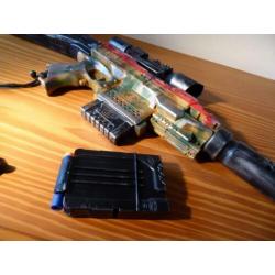 Nerf stryfe speelgoed pijltjes geweer. Custom made. Sniper.