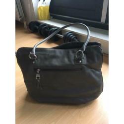 grijze werk-school tas