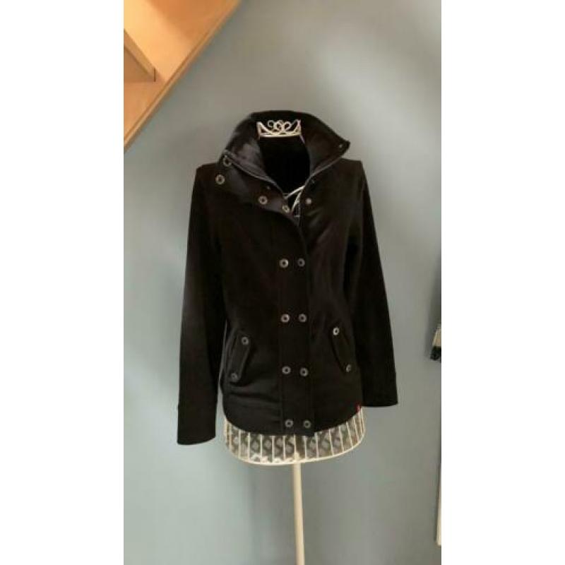 Mooi zwart EDC vest jas maat M