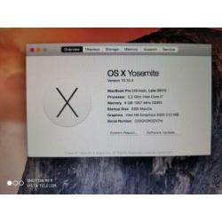 MacBook Pro 15" 2011 - NIEUWE ACCU, i7 Quad Core, 8GB, SSD