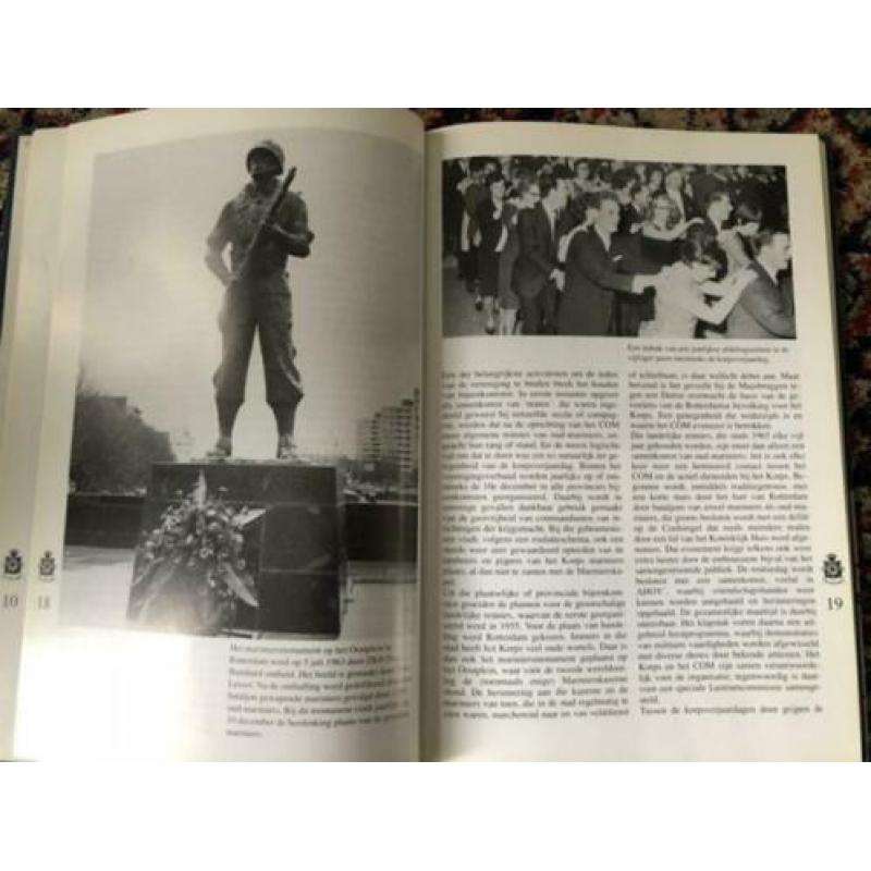 Contact Oud-Mariniers 1950 - 1990. Hardcover, 92 blz. met f
