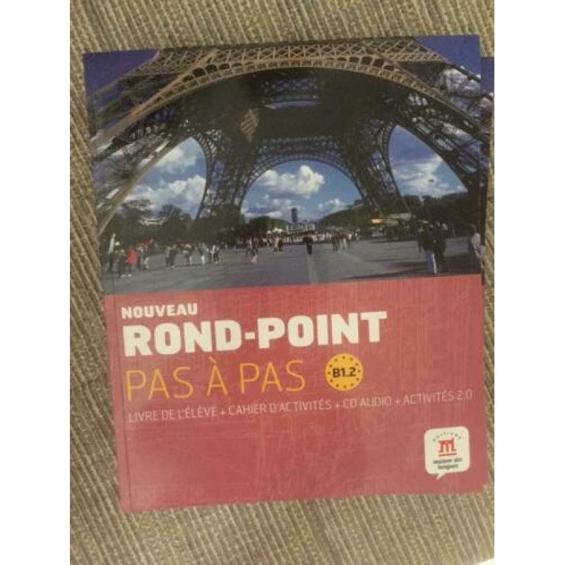 Frans lesboek met cd - B1 niveau. - nouveau rond-point