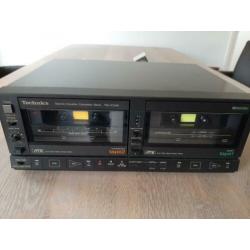 Technics platenspeler en cassetten speler