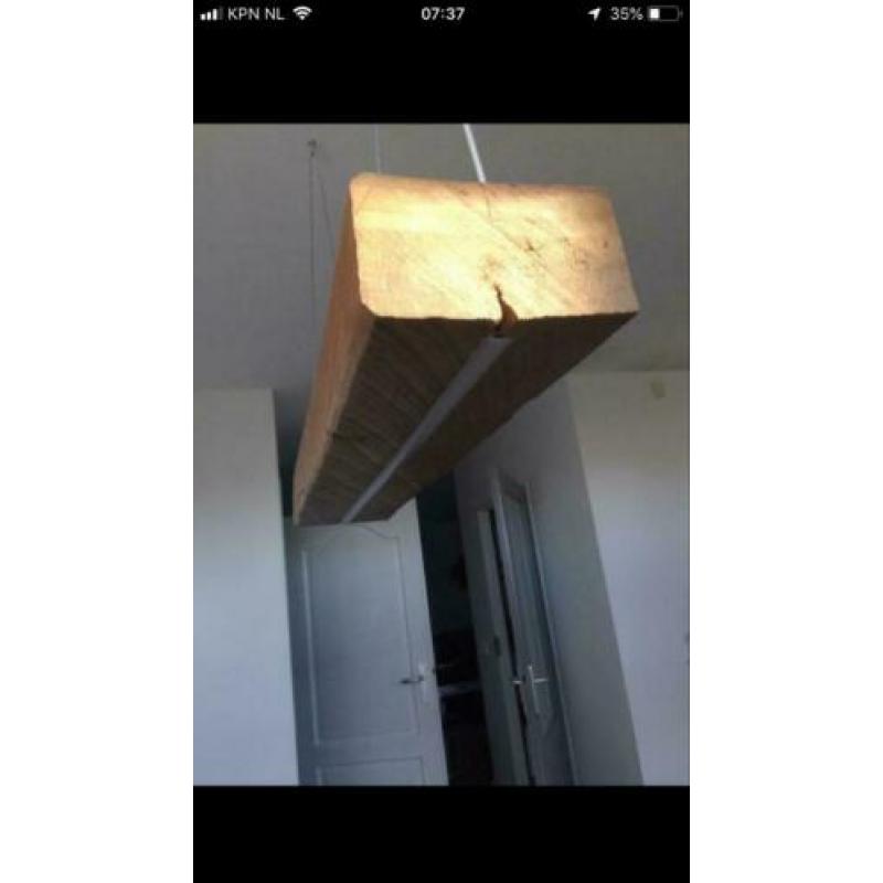 Eiken hanglamp