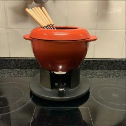 Le creuset ? fondue set stel nieuw