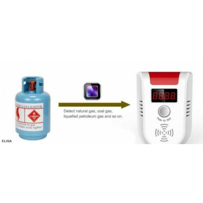 Gasalarm detector 230V camper/caravan/thuis