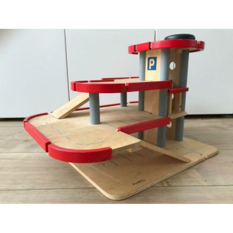 Houten garage Plan Toys Plan City