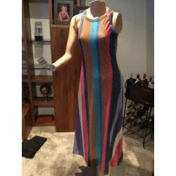 BLU ROYAL jurk maat m viscose en elastine