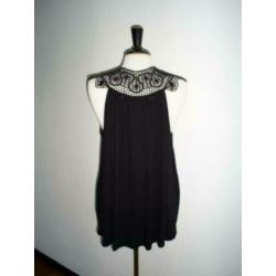 NIEUW !!! met labels vest / gilet mt. 36-38 met kant