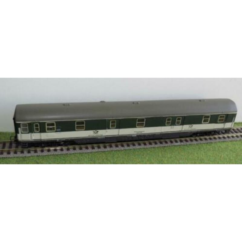 Lima Wagon DB - Deutsche Bundespost (Groen/Wit) – 1:87